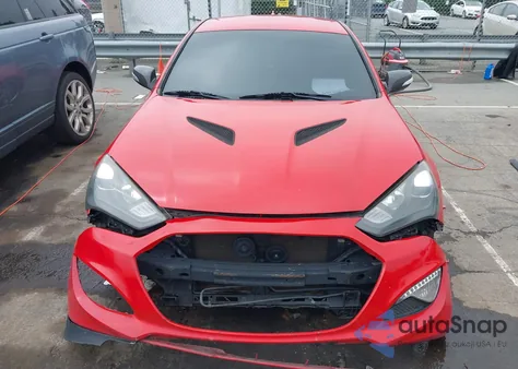 2015 Hyundai Genesis 3.8 Base z USA, uszkodzony, nr VIN KMHHT6KJ4FU129441